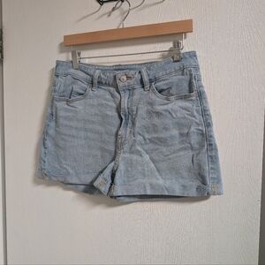 Old Navy Size 10 Light Blue High Rise Denim Women’s Shorts